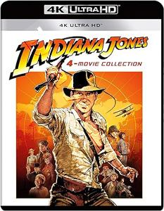 Indiana Jones Quadrology 4K - 4-Disc Set  (Blu-Ray)